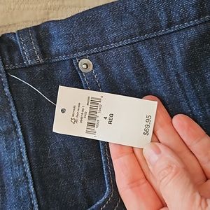 Gap dark blue denim jeans.